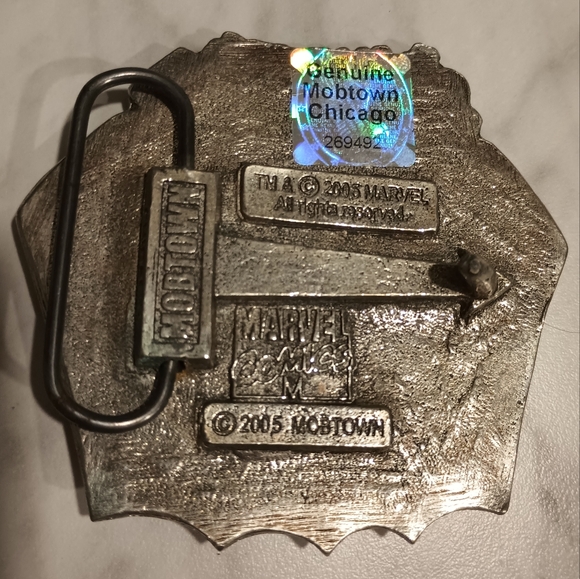 The Amazing Spider-Man Belt Buckle 2005 - Picture 2 of 2